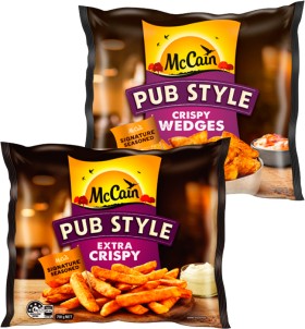McCain+Pub+Style+Fries+or+Wedges+500-750g