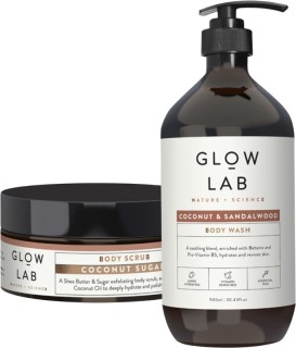 Glow+Lab+Body+Wash+900ml+or+Body+Scrub+200ml