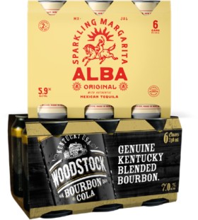 Alba-Range-59-6-x-250mL-Cans-or-Woodstock-Cola-7-6-x-330mL-Cans on sale