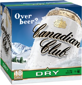 Canadian+Club+%26amp%3B+Dry+4.8%25+18+x+330mL+Cans