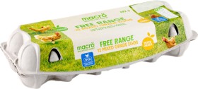 macro+Free+Range+Mixed+Grade+Eggs+12+Pack
