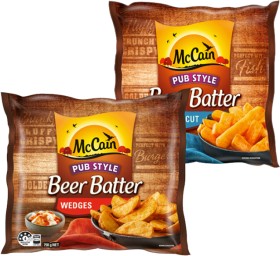 McCain-Beer-Batter-Fries-or-Wedges-750g on sale