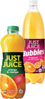 Just-Juice-1L-or-Just-Juice-Bubbles-125L on sale
