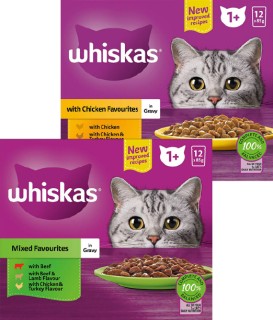 Whiskas-Cat-Food-Pouches-12-Pack on sale