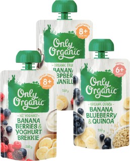 Only-Organic-Baby-Food-120g on sale