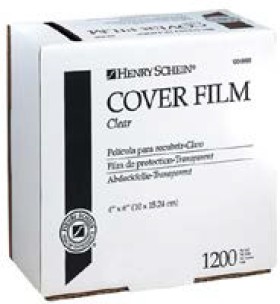 Henry+Schein+Barrier+Coverall+Film+Clear+1200+Sheets