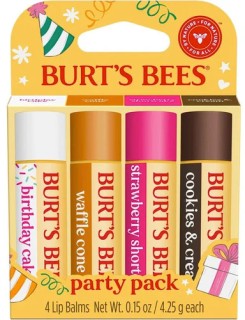 Burt%26rsquo%3Bs+Bees+Party+Pack+4+Lip+Balms