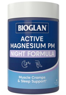 Bioglan+Active+Magnesium+PM+Night+60+Tablets
