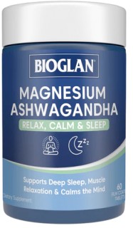 Bioglan+Magnesium+%2B+Ashwagandha+Tablets+60s