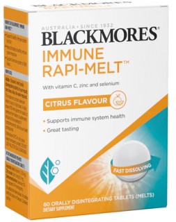 NEW+Blackmores+Immune+Rapi-Melt+60s