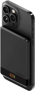 Cygnett+5K+Slim+Magnetic+Power+Bank+%28Black%29