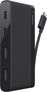 Belkin+4-Port+USB+3.0+USB-C+Travel+Hub