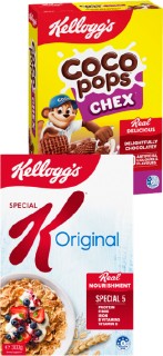 Kellogg%26rsquo%3Bs+Coco+Pops+Chex+290g%2C+Crispix+Honey+260g%2C+Special+K+300g+or+Sultana+Bran+420g