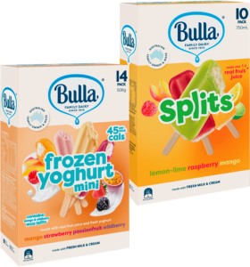 Bulla+Crunch%2C+Splits+or+Frozen+Yoghurt+8-14+Pack