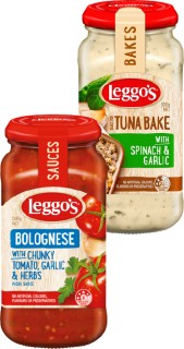Leggo%26rsquo%3Bs+Pasta+Sauce+or+Bakes+490-500g
