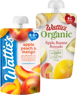 Wattie%26rsquo%3Bs+Standard+or+Organic+Baby+Food+120g