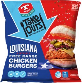 Tegel+Take+Outs+Louisiana+or+Nashville+Chicken+Burgers+600g