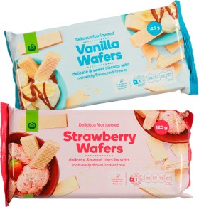Woolworths+Creme+Wafers+125g