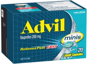 NEW+Advil+Liquid+Mini+Capsules+20s