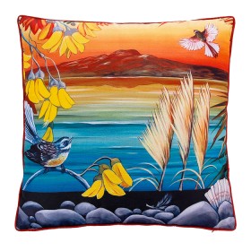 Design-Plus-Kiwiana-Cushion-Piwakawaka-60-x-60cm on sale