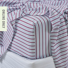 Marlo+Tate+Cotton+Fitted+Sheet