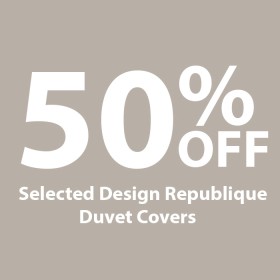 50%25+off+Selected+Design+Republique+Duvet+Covers