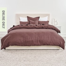 Ecoanthology+100%25+Linen+Duvet+Cover+Set