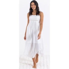 Gracious+Living+100%25+Cotton+Lace+Trim+Nightie