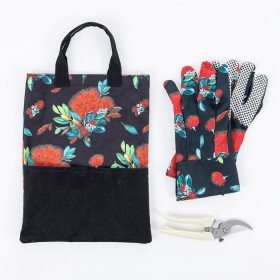 Design+Plus+Kiwiana+Pohutukawa+Bag%2C+Gloves+%26amp%3B+Pruner+Set