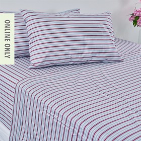 Marlo-Tate-Cotton-Flat-Sheet on sale