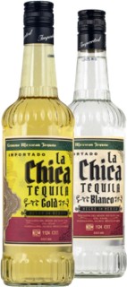 NEW-La-Chica-Tequila-Gold-or-Blanco-700mL on sale