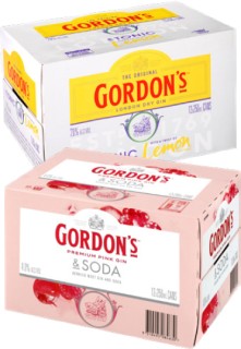 Gordon%26rsquo%3Bs+Gin+%26amp%3B+Tonic+Slimline+7%25+or+Gordon%26rsquo%3Bs+RTD+Range+4%25+12+x+250mL+Cans