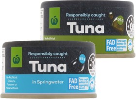 Woolworths-Tuna-95g on sale
