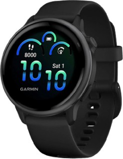 Garmin-VivoActive-6-GPS-Smartwatch-SlateBlack-Band on sale