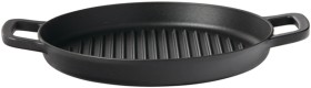 Capital+Kitchen+Element+Cast+Iron+Round+Grill%2C+28cm