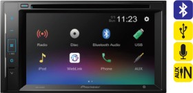 Pioneer+Double+Din+Touch-Screen+Head+Unit