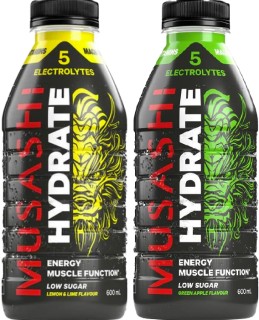 Musashi-Hydrate-Drink-600ml on sale