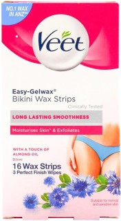 Veet+Bikini+Wax+Strips+16+Pack