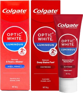 Colgate+Optic+White+Toothpaste+85g