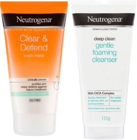 Neutrogena-Deep-Clean-Foaming-Cleanser-175g-or-Clear-Defend-Scrub-150ml on sale