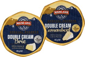 Mainland+Special+Reserve+Double+Cream+Camembert+or+Brie+125g