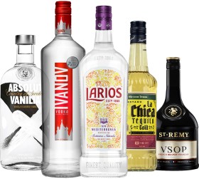 Absolut-Vodka-Flavoured-Range-700mL-Ivanov-Vodka-1L-Larios-Dry-Gin-1L-La-Chica-Tequila-Gold-or-Blanco-700mL-or-St-Rmy-Brandy-VSOP-700mL on sale
