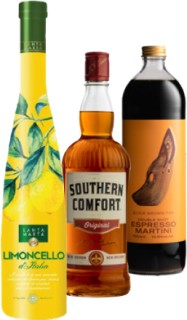 Santa+Marta+Limoncello+500mL%2C+Southern+Comfort+or+Quick+Brown+Fox+Double+Shot+Espresso+Martini+700mL