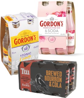 Gordon%26rsquo%3Bs+Gin+%26amp%3B+Tonic+7%25%2C+Gordon%26rsquo%3Bs+Premium+Pink+Gin+%26amp%3B+Soda+4%25+4+x+250mL+Bottles+or+Tui+Bourbon+%26amp%3B+Cola+7%25+6+x+330mL+Cans