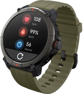 Ryze-Trek-Smartwatch-GPS-OliveBlack on sale