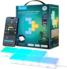Govee+Smart+Mini+Panel+Lights+10+Pack