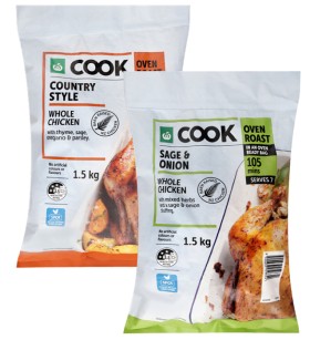 Woolworths+Cook+Oven+Ready+Whole+Chicken+1.5kg