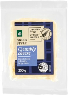 Woolworths+Crumbly+Cheese+200g