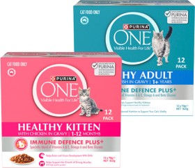 Purina+One+Cat+Food+Pouches+12+Pack