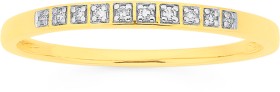9ct-Diamond-Round-Brilliant-Cut-Fine-Bar-Band on sale